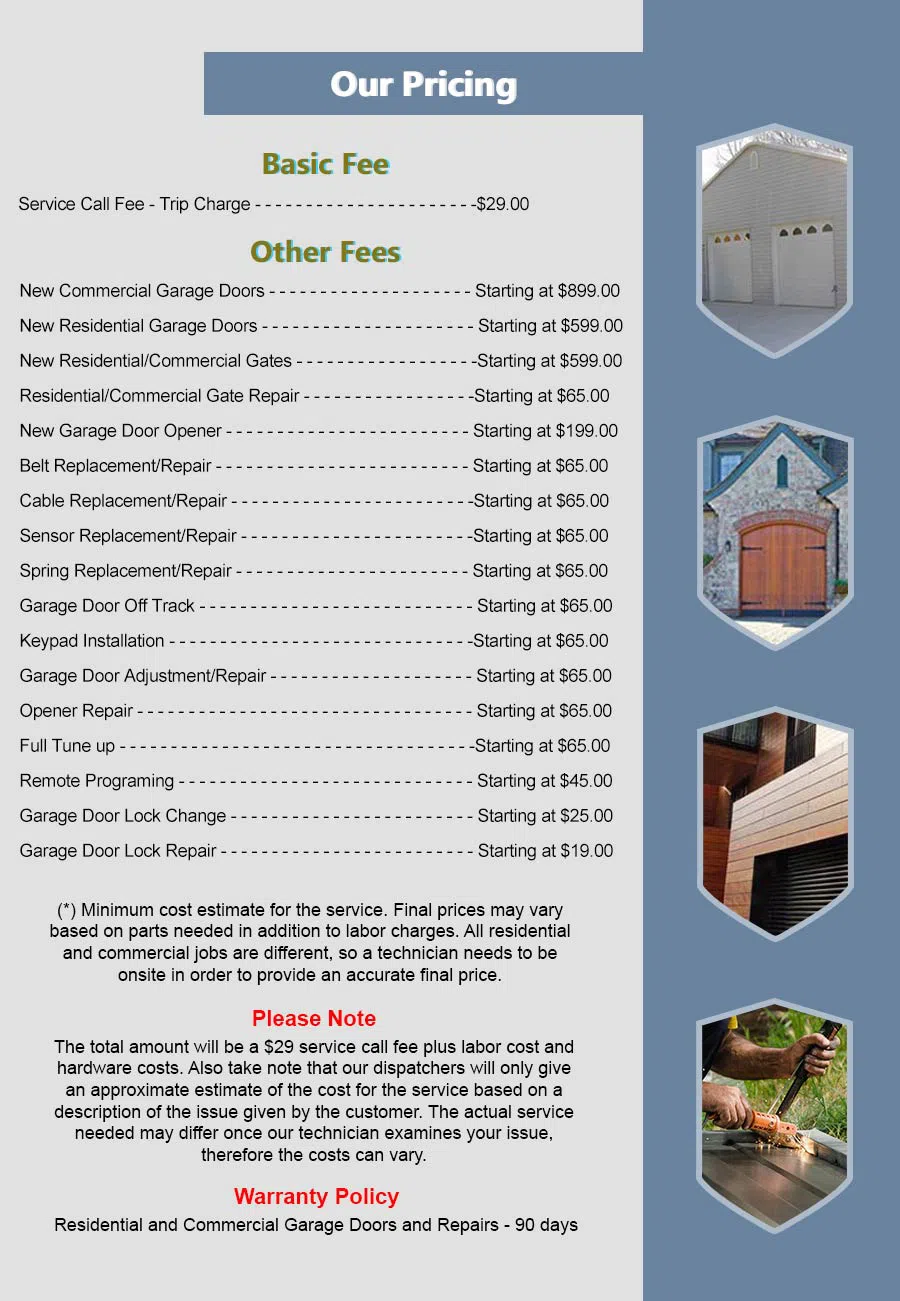 HighTech Garage Door West Covina, CA 626-594-7410